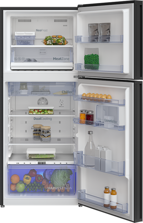 Beko 340L Top Freezer Refrigerator RDNT371E50VZGB 