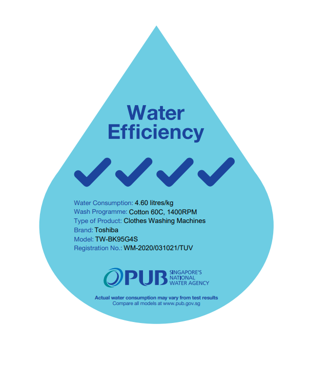 Toshiba 8.5Kg Front Load Washing Machine TW-BK95G4S(SK) 