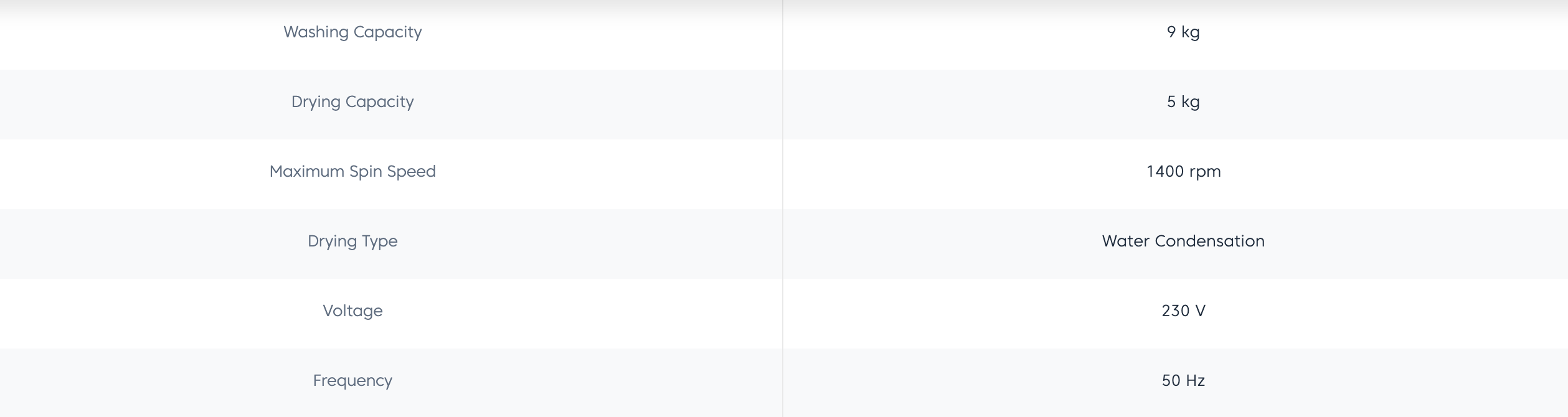 Beko 9kg/ 5kg Washer cum Dryer WDTE9746X 