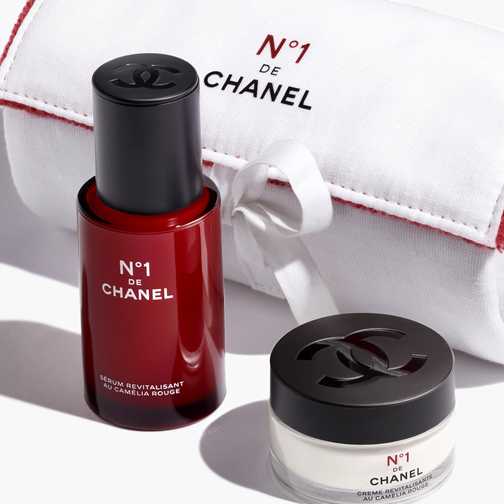 ❤️Chanel Beauty skincare, N°1 De Chanel Revitalizing Duo 30ml revitalizing  serum & 15g cream #chanel 