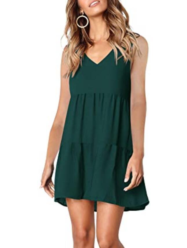 2233 Long Sleeve V-neck Dress Miniskirt Dress for Women White Dress Dresses Dresses for Women Dresses Women