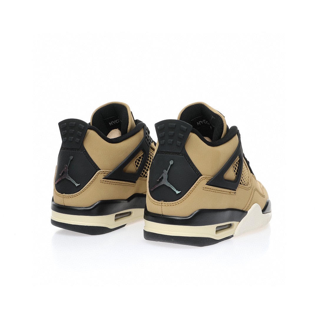 Nike Wmms Air Jordan 4 Retro"Mushroom"菇软木塞珍珠奶茶