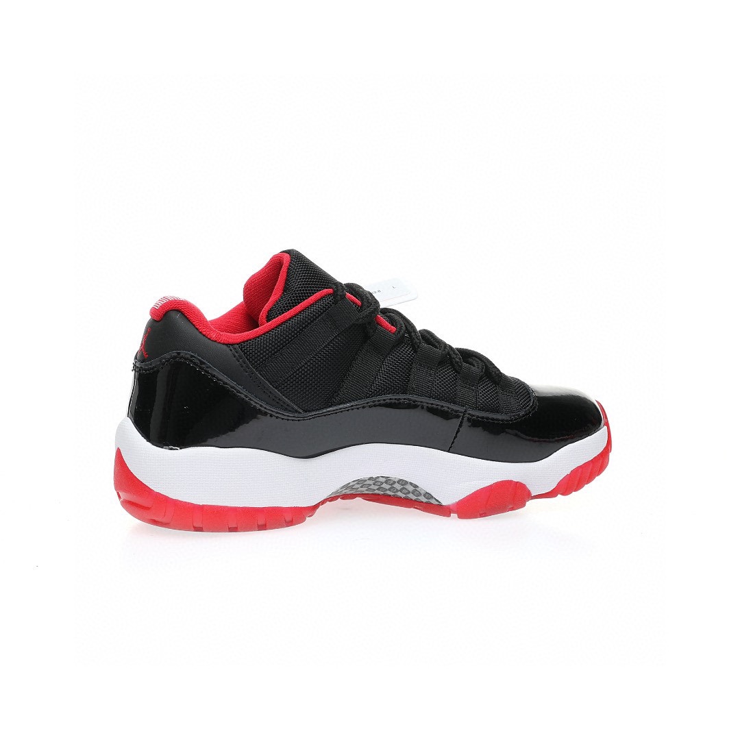 AJ11代邁克爾·喬丹低幫運動文化籃球鞋“黑紅2.0”