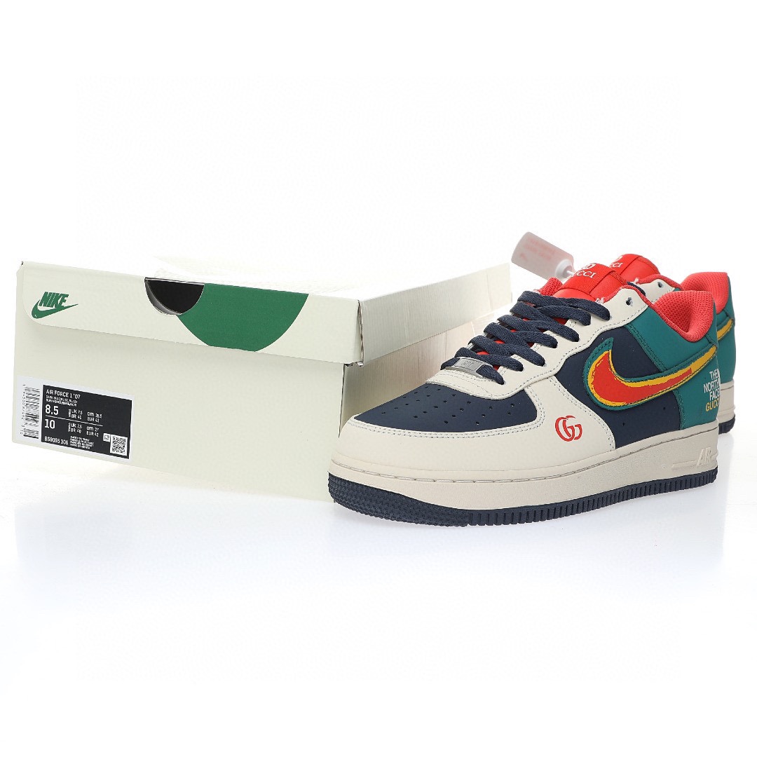 Nike Air Force 1 “皮革古馳七彩熱成像”