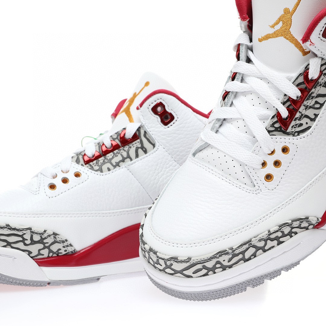 Air Jordan 3 白酒紅雀水泥爆