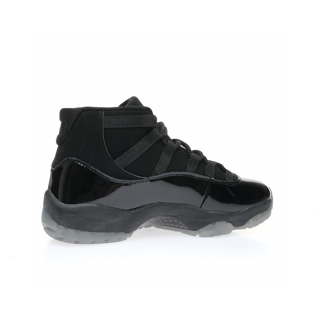 Nike Air Jordan 11 Retro High"Cap and Gown"AJ11代邁克爾·喬丹高幫運動文化籃球鞋“全黑麂皮黑武士伽馬藍”