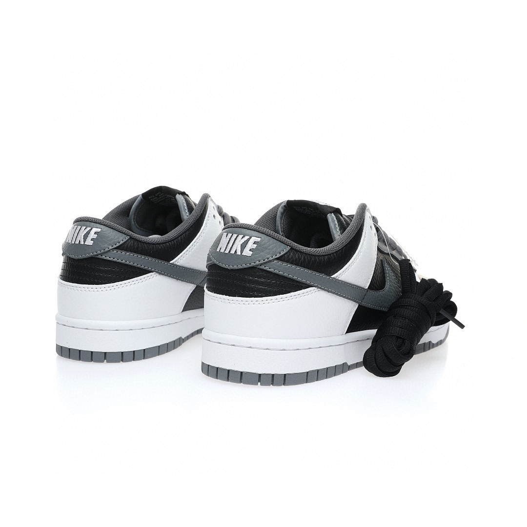 Dunk Low “拼接白黑灰”