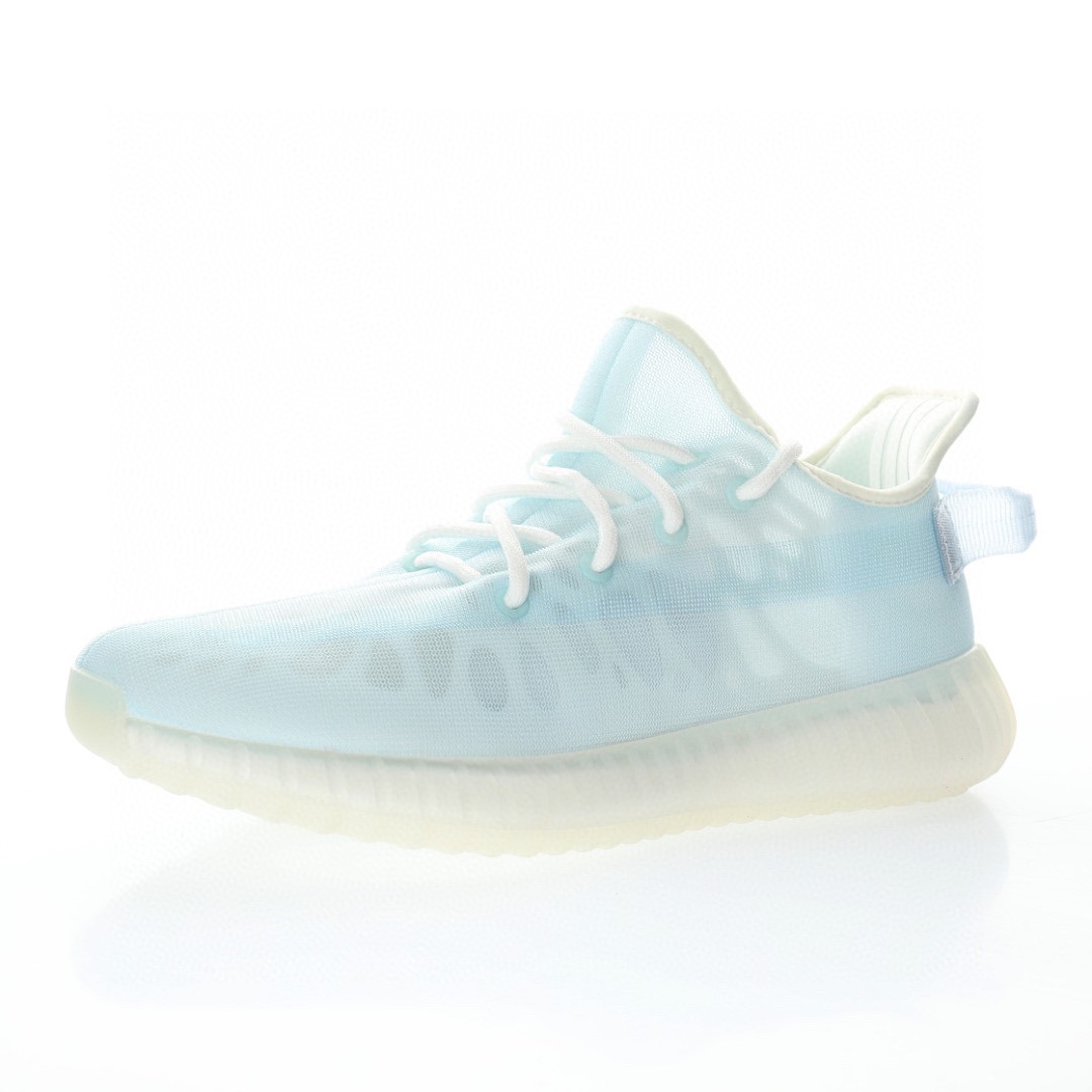 Adidas Yeezy Boost 350 V2"Mono Ice 「全透冰藍」