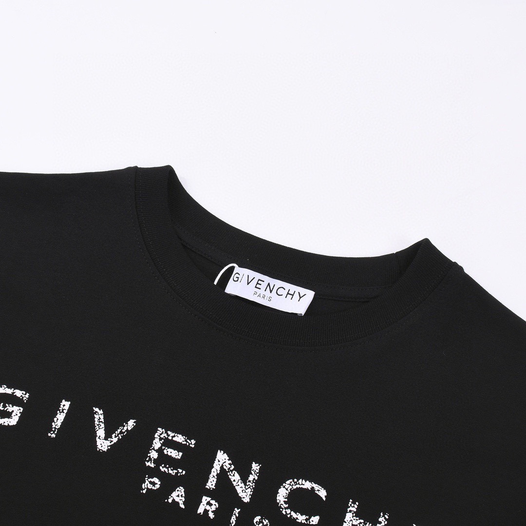 Givenchy 紀梵希 殘缺字母印花logo短袖T恤
