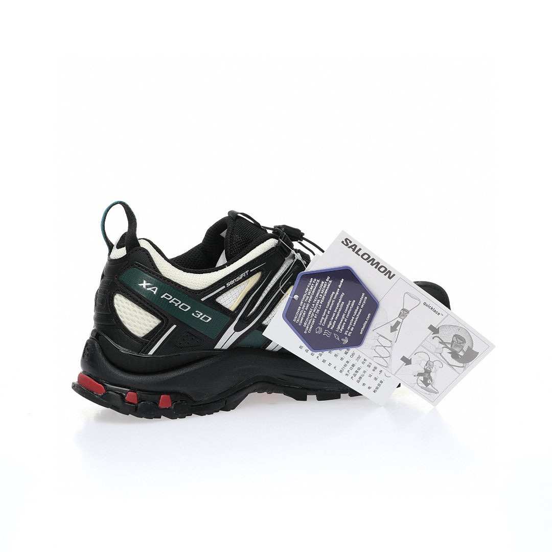 Salomon XA Pro 3D GTX"Bamboo Black"XA專業型系列潮流越野機能戶外休閒運動跑步鞋「黑米白深綠」