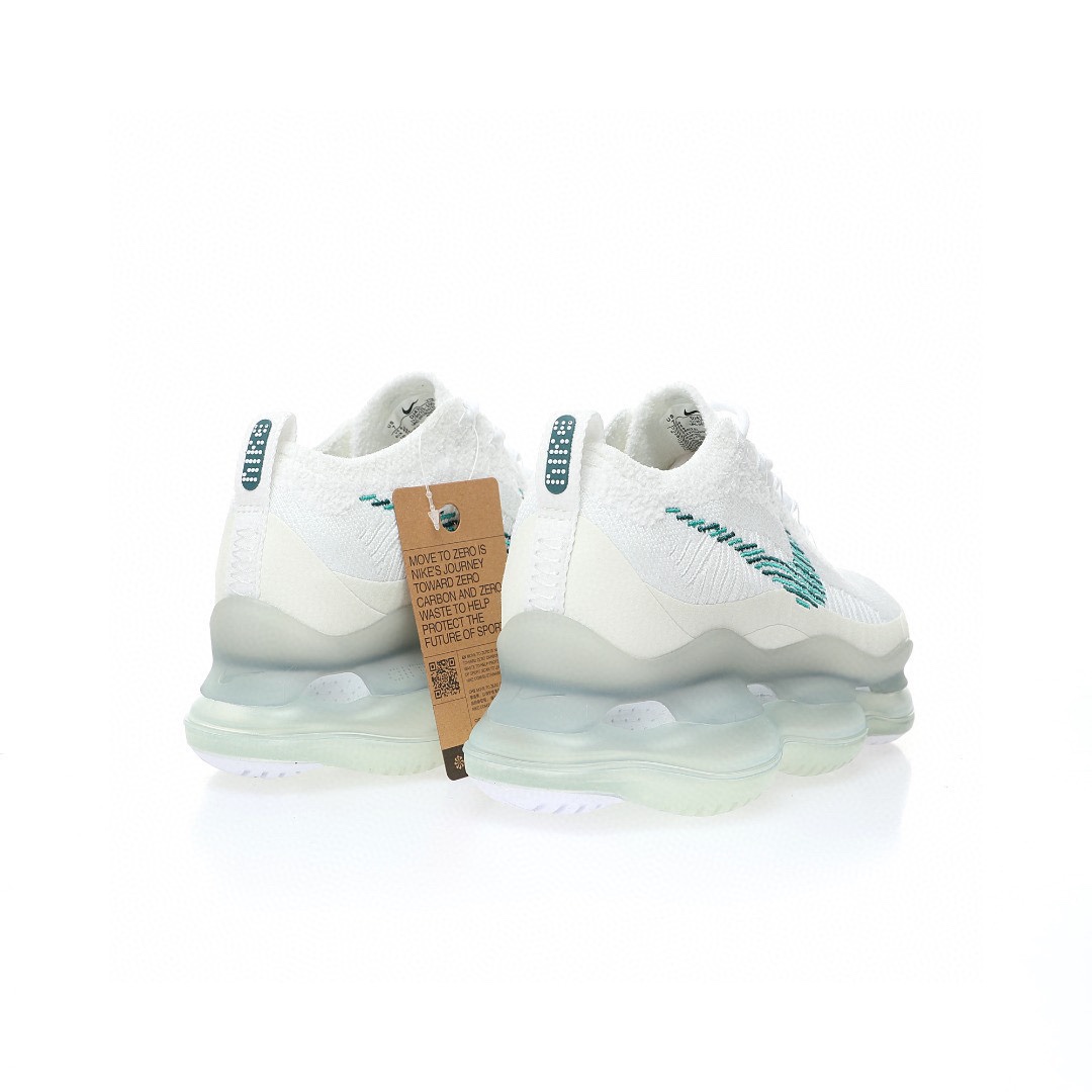Nike Air Max Scorpion Flyknit SE"White/Green"針織白綠孔雀藍