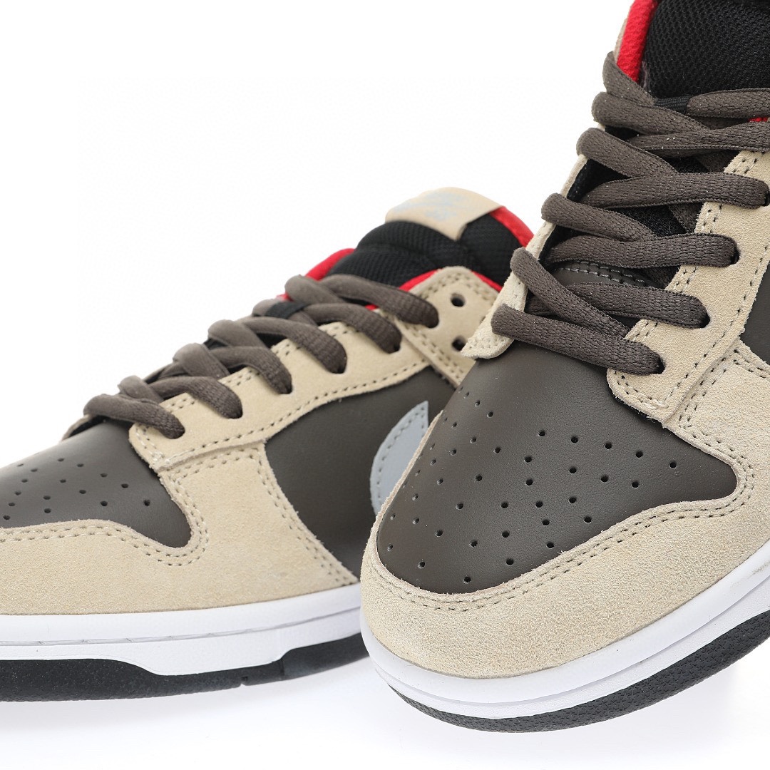 Dunk Low “亞麻黃暗棕巧克力”