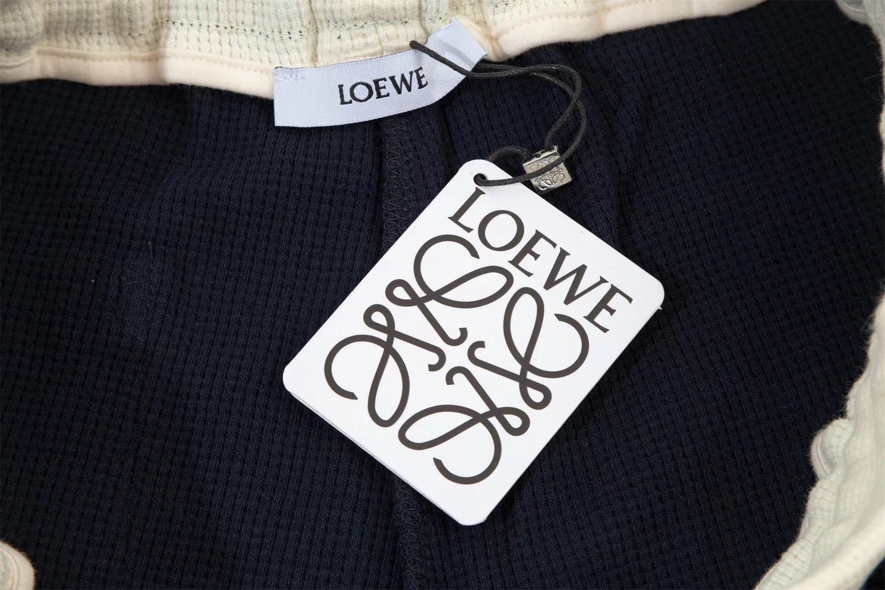 Z919  LOEWE夏季新款 2023專櫃定制華夫格純棉面料