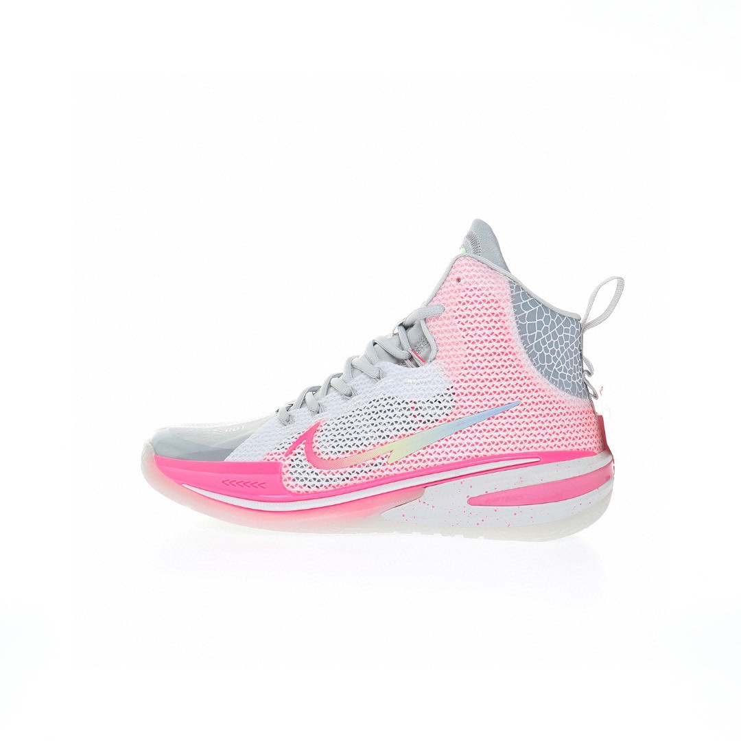 GT Jump High EP"Think Pink Grey"超跑級輕量高幫幫休閒運動籃球鞋「乳腺癌淺灰騷粉」