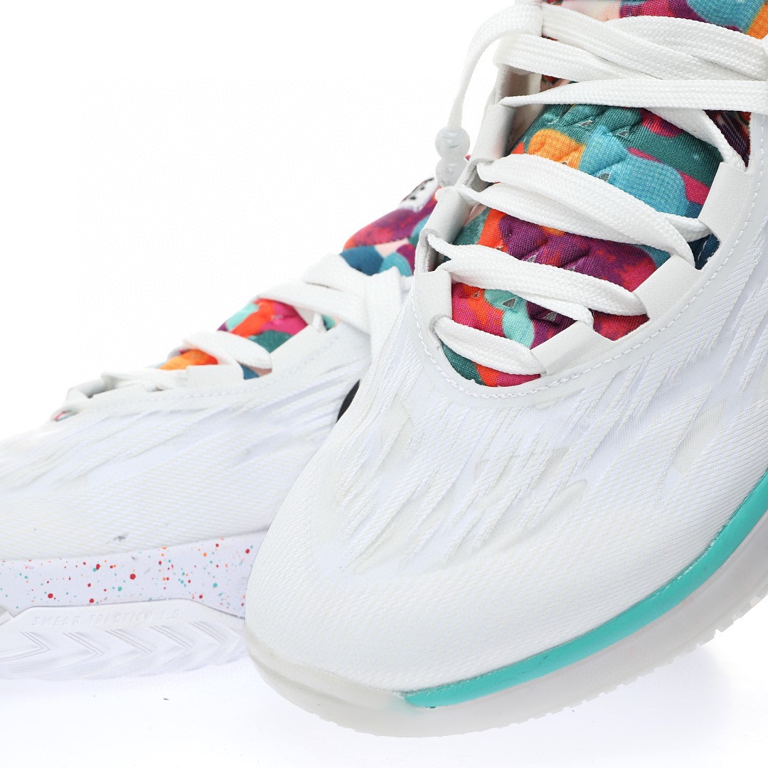 Nike Air Zoom GT Cut 2 EP"Leap High"超跑級2代低幫休閒運動籃球鞋「白綠紅兔年」