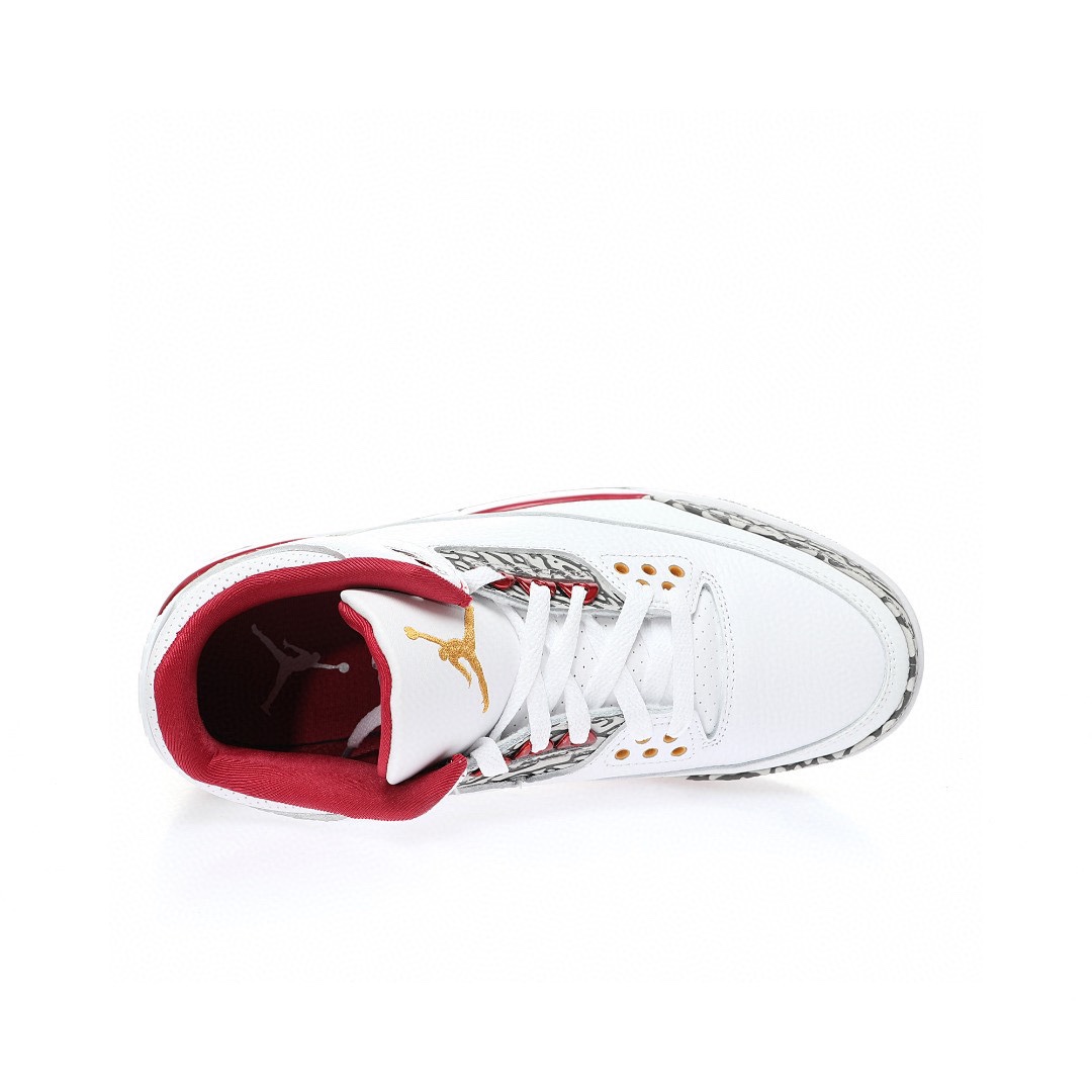 Air Jordan 3 白酒紅雀水泥爆