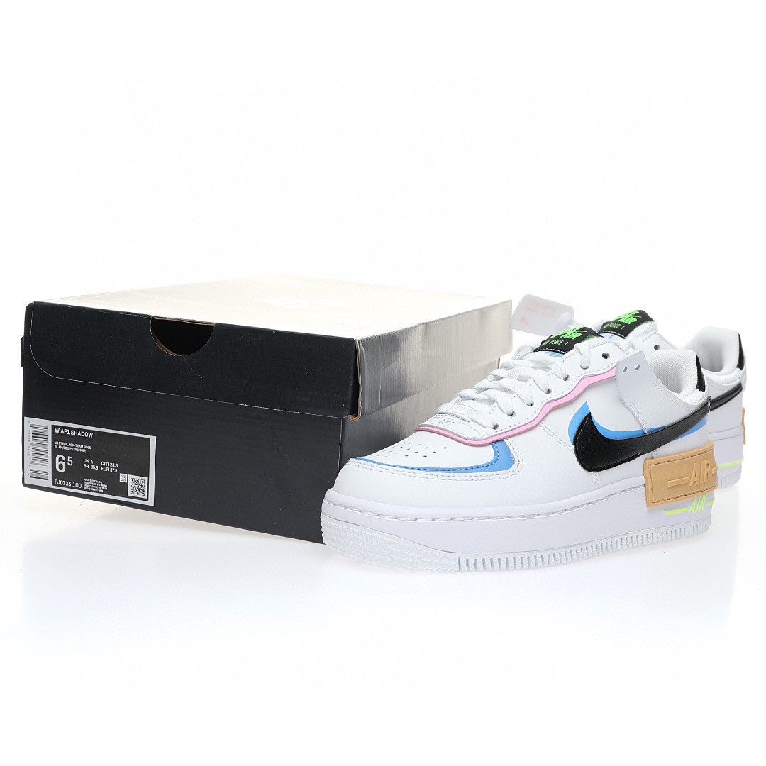 Air Force 1 「白黑北卡藍紫」