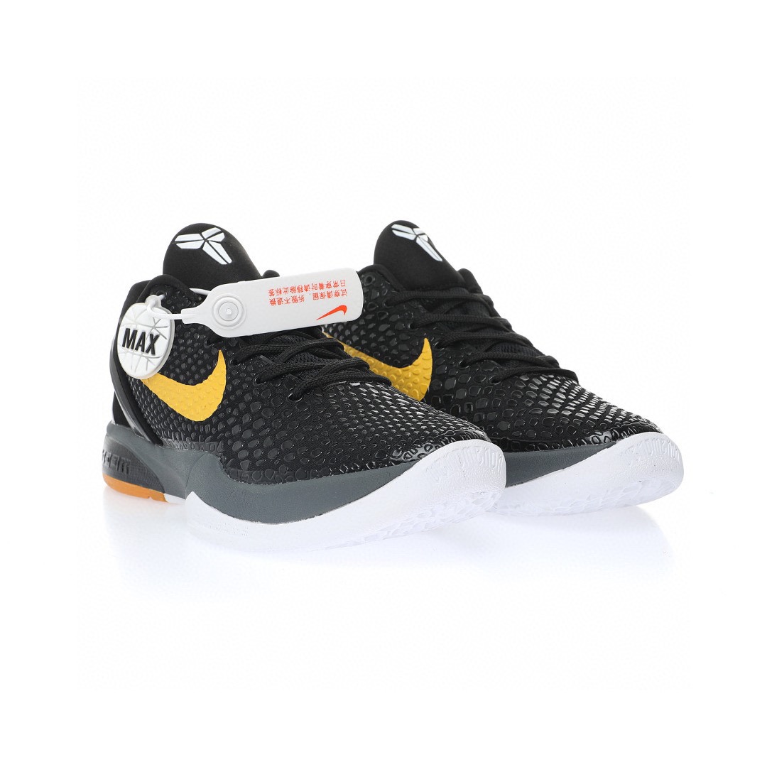 Nike Zoom Kobe VI Protro"Black Del Sol"ZK6科比六代低幫運動籃球鞋「六代黑曼巴」