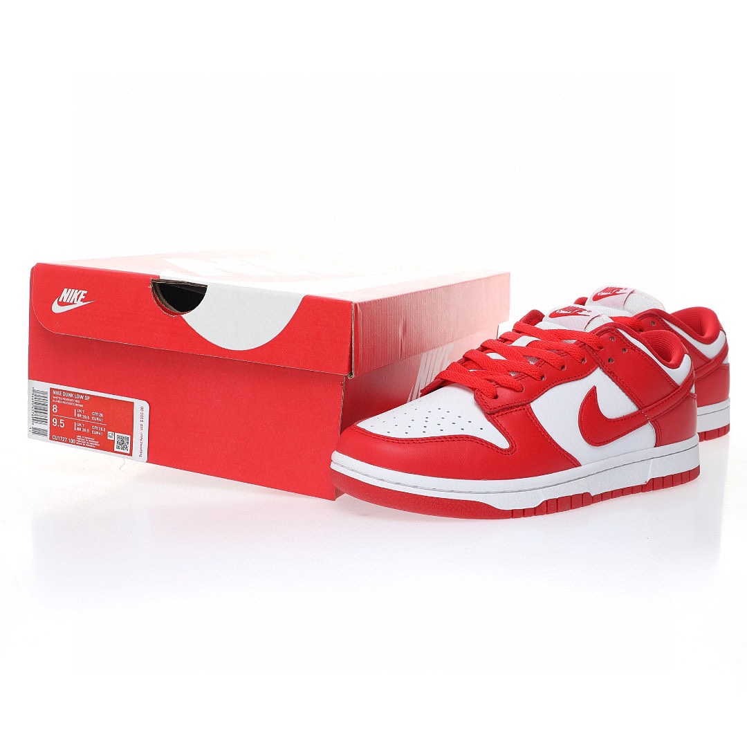 Dunk Low “聖約翰大學紅白紅”