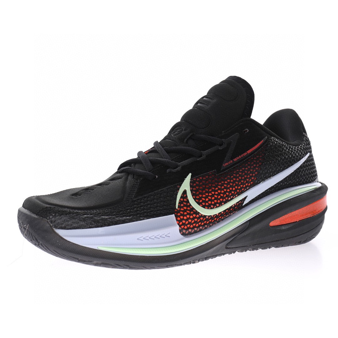 GT Cut"Black/Crimson Green"超跑級低幫休閒運動籃球鞋「黑紅淺紫薄荷綠」