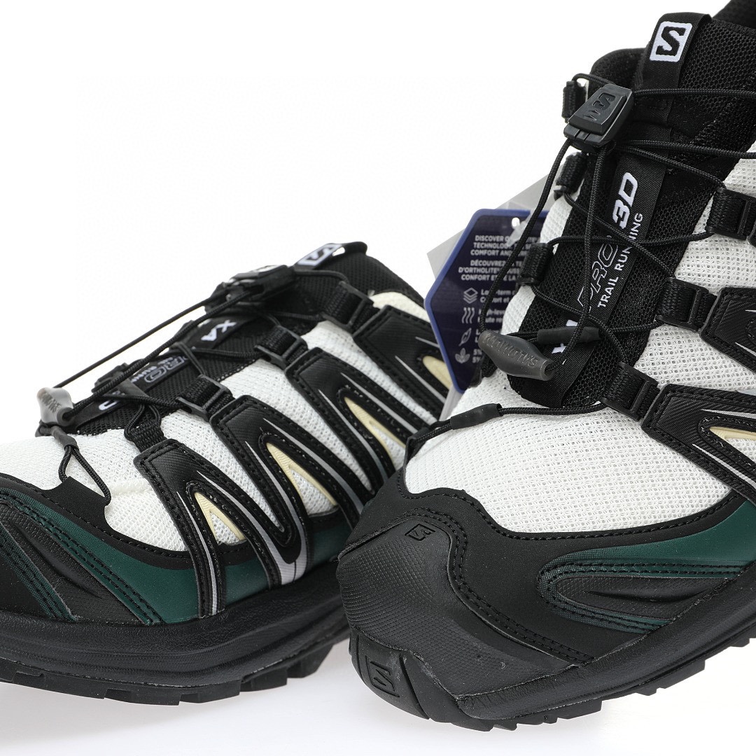 Salomon XA Pro 3D GTX"Bamboo Black"XA專業型系列潮流越野機能戶外休閒運動跑步鞋「黑米白深綠」
