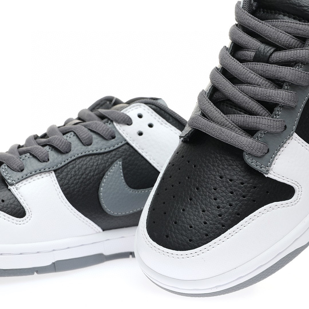 Dunk Low “拼接白黑灰”