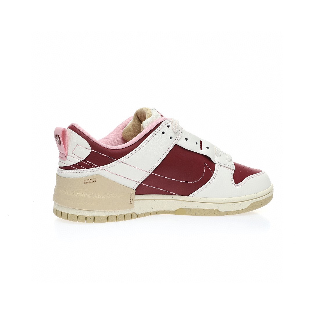 Dunk Low “解構白粉酒紅情人節雙鉤”
