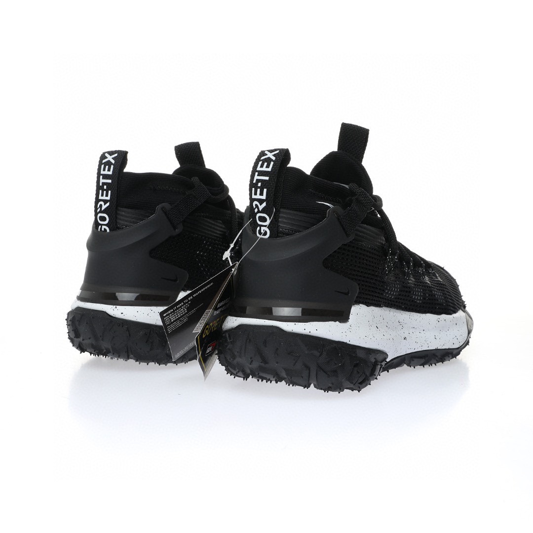 NIKE ACG Mountain Fly GTX SE Mid"Black/White"ACG山脈2代系列中幫戶外登山越跑徒步休閒運動鞋「網布黑白潑墨」