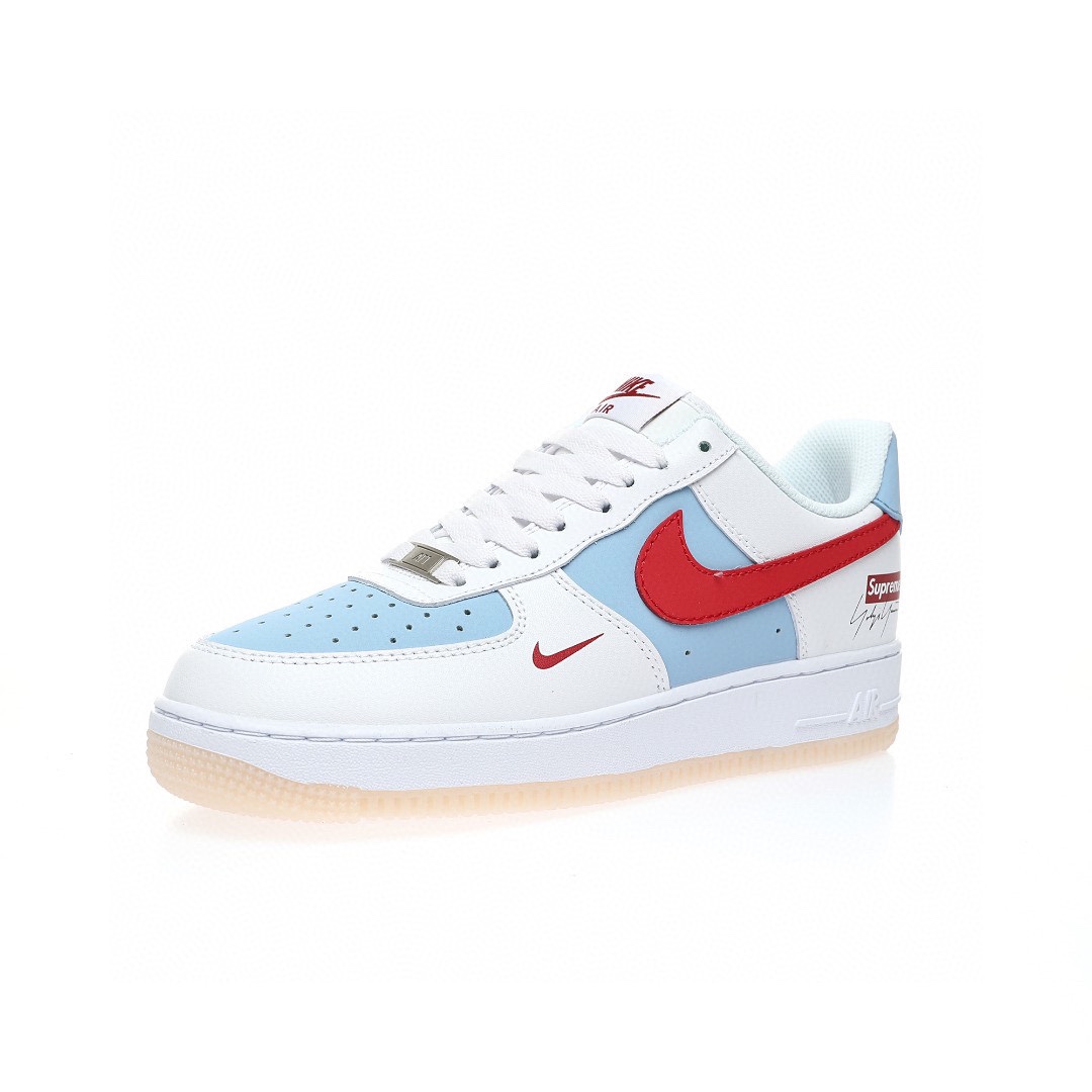 Nike Air Force 1 “皮革白天藍紅Sup”