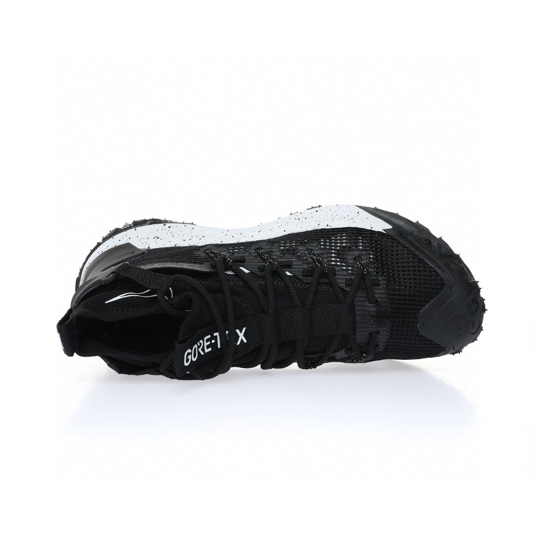 NIKE ACG Mountain Fly GTX SE Mid"Black/White"ACG山脈2代系列中幫戶外登山越跑徒步休閒運動鞋「網布黑白潑墨」