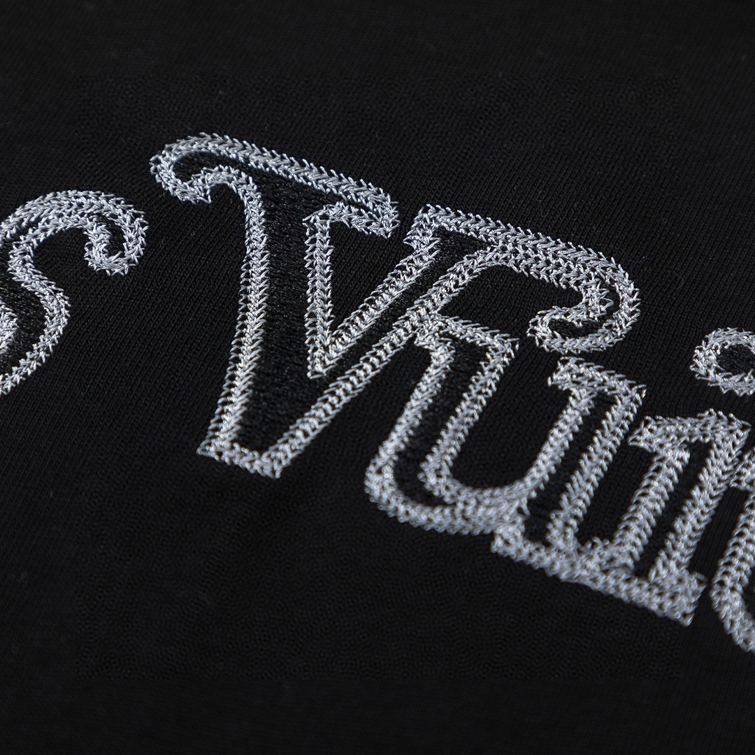LouisVuitton路易威登LV 23SS logo字母刺繡短袖