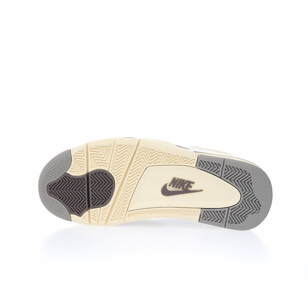 A Ma Maniére x Nike Air Jordan 4 Retro SP"Raised By Women 米白灰聯名