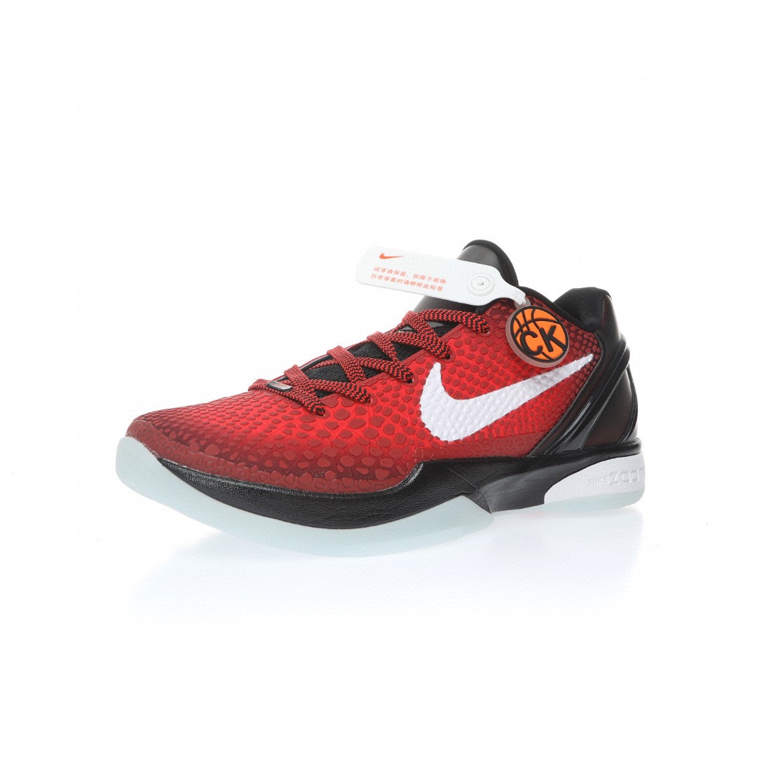 Nike ZOOM Kobe VI"All-Star"ZK6科比六代低幫運動籃球鞋「西部全明星紅黑白」