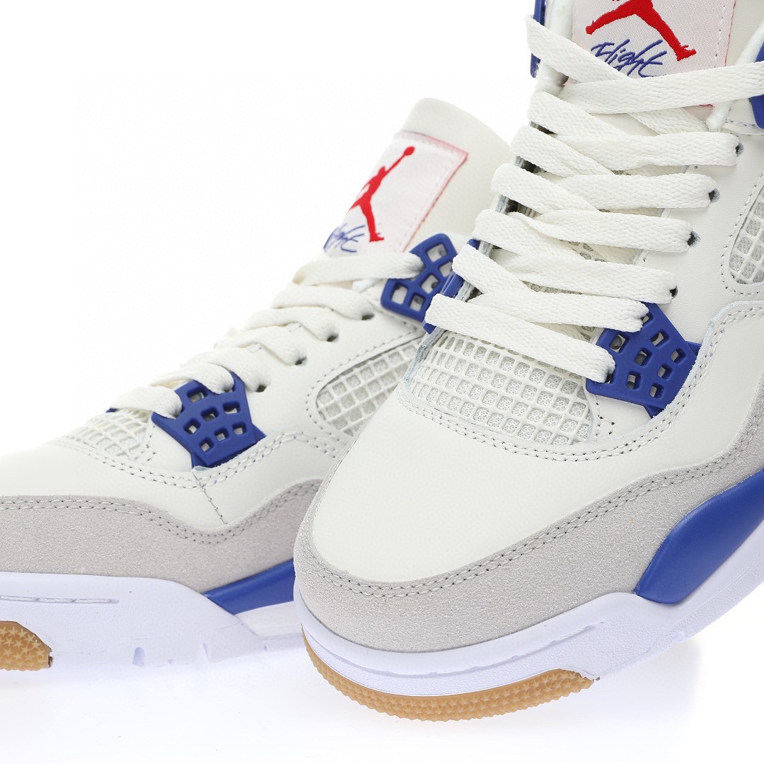 Nike SB x Air Jordan 4 Retro SP"Blue Sapphire 聯名白藍生膠