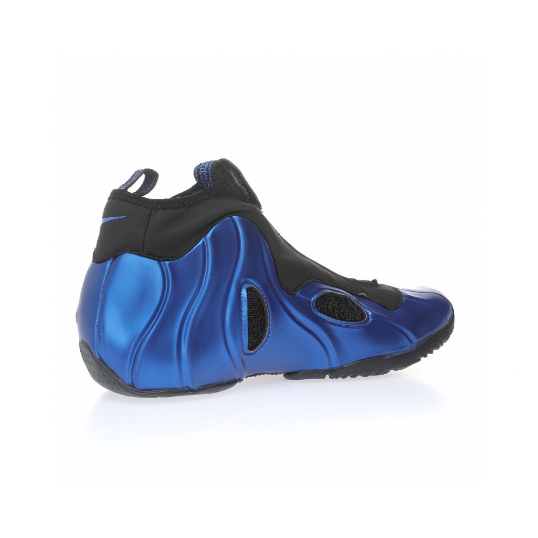 Nike Air Flightposite One"Royal"飛行風一代系列中幫休閒運動文化籃球鞋「黑藍風」