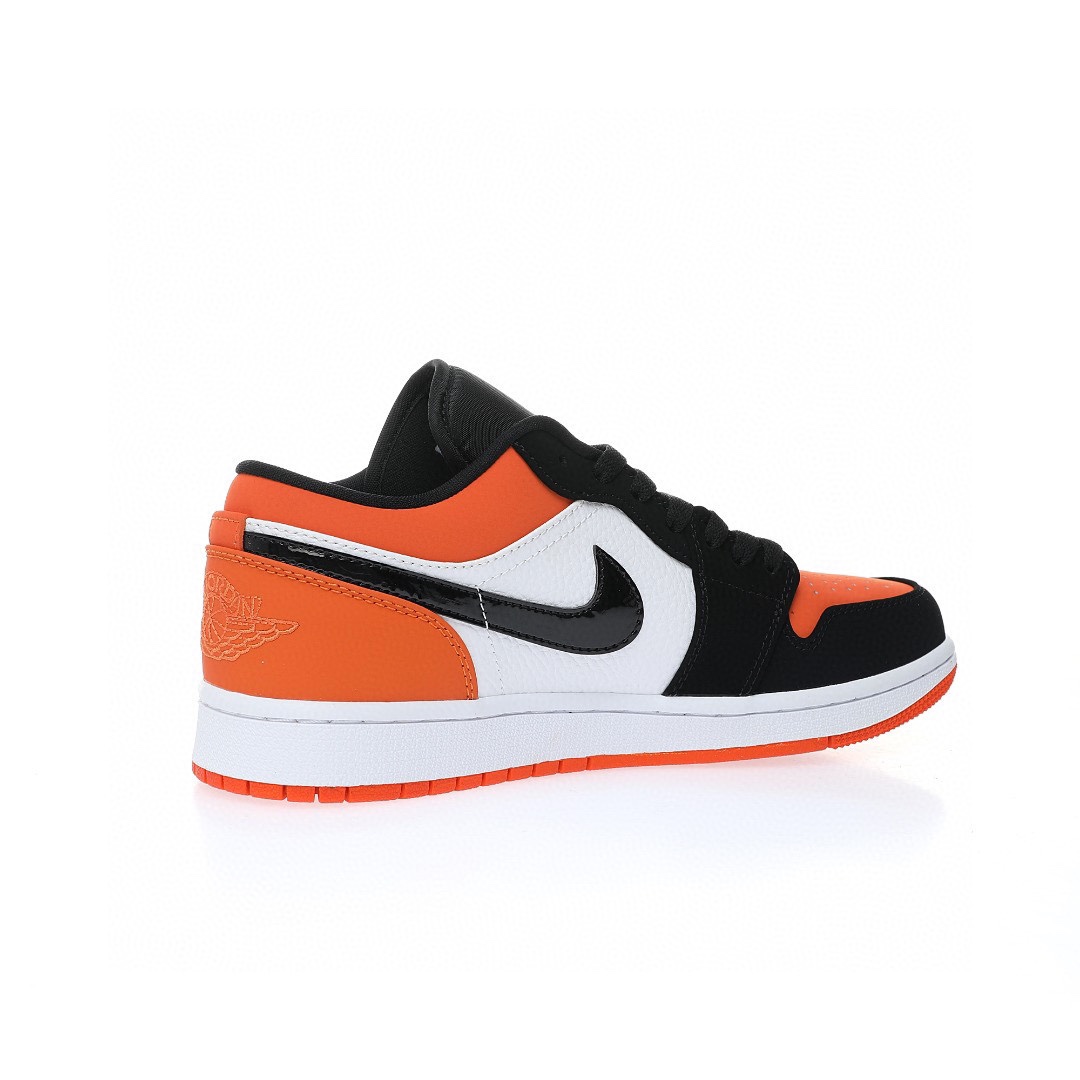 Nike Air Jordan 1 “黑橘磨砂扣碎”
