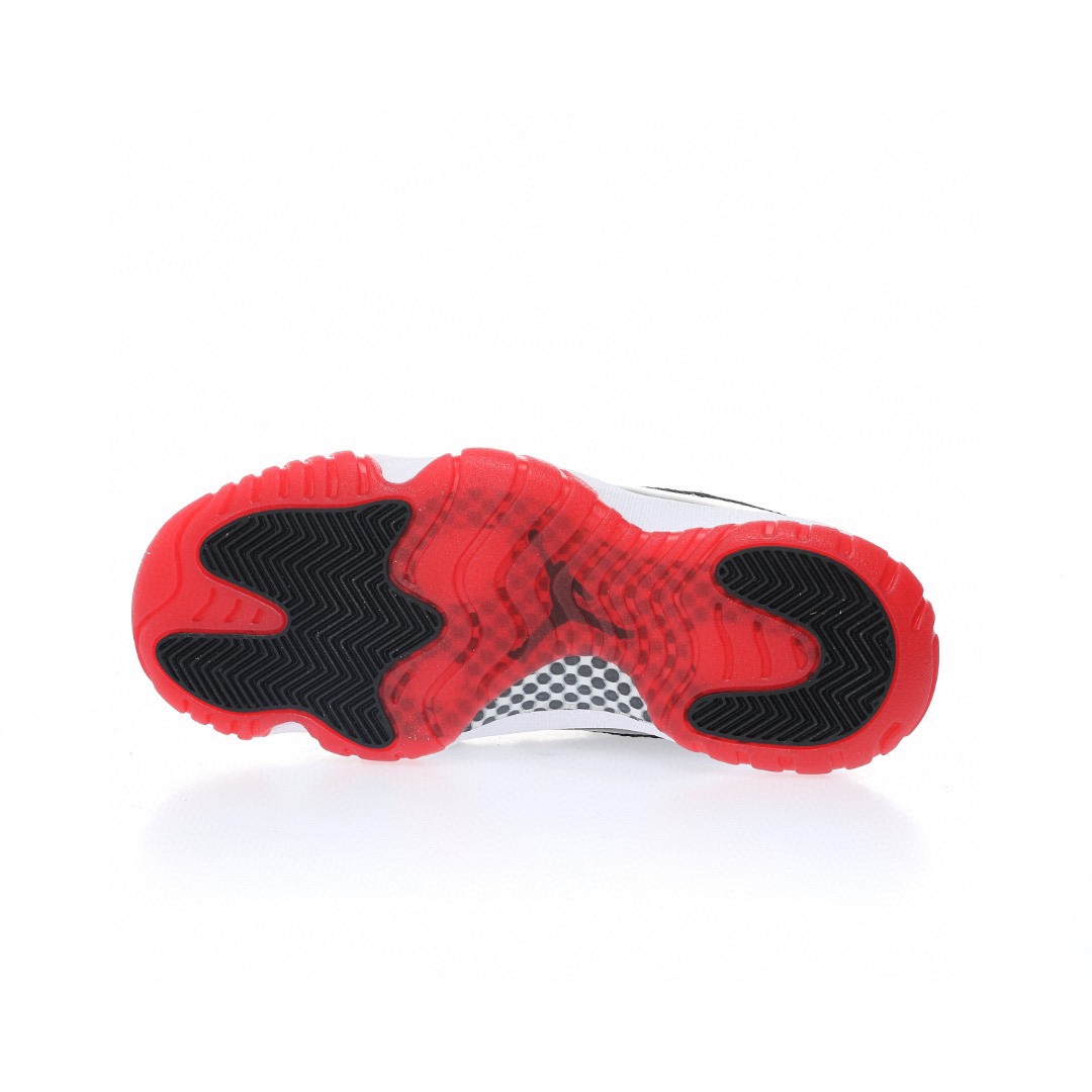 AJ11代邁克爾·喬丹高幫運動文化籃球鞋“19版黑紅大魔王”