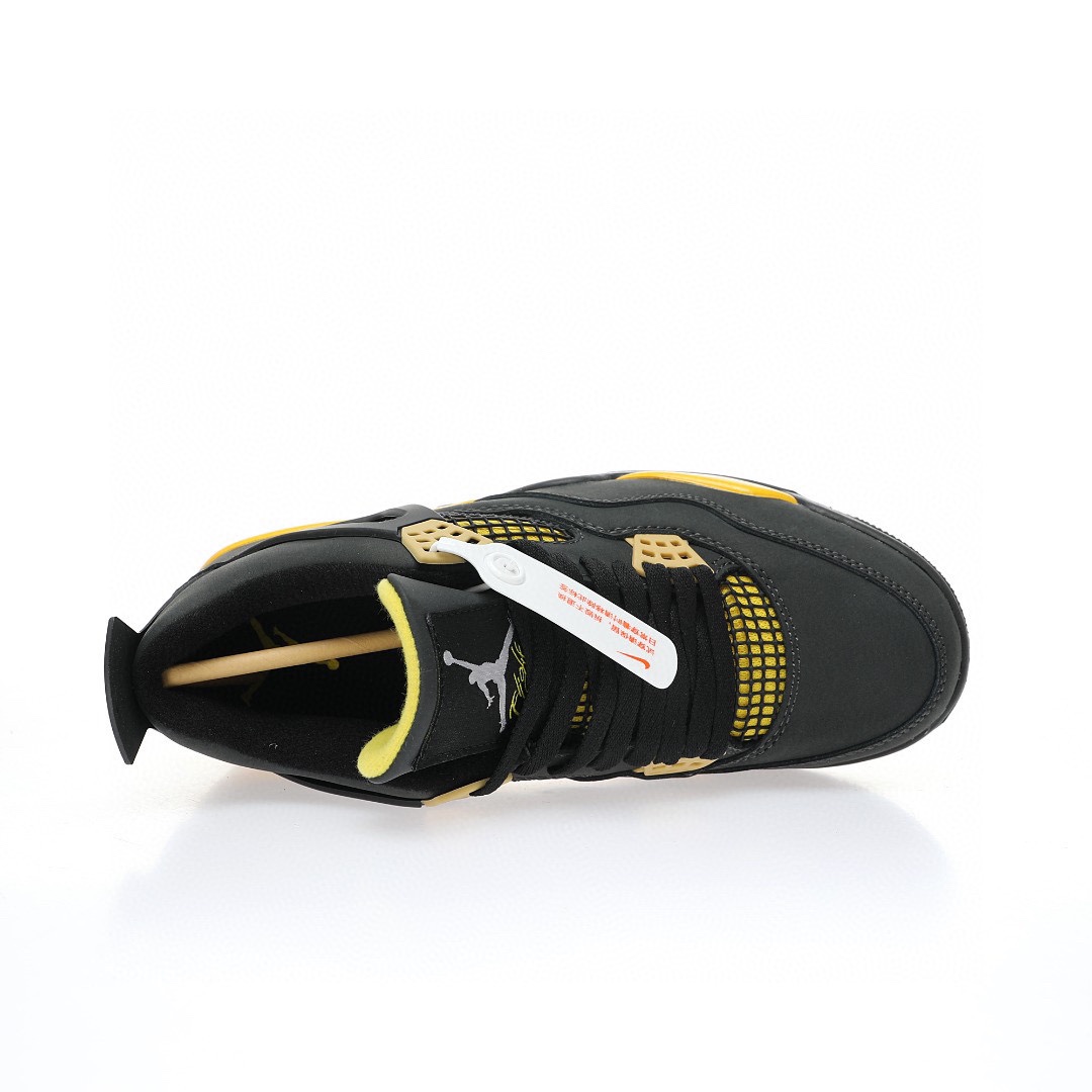 Nike Air Jordan 4 Retro OG"Thunder OG黑黃雷公雷神