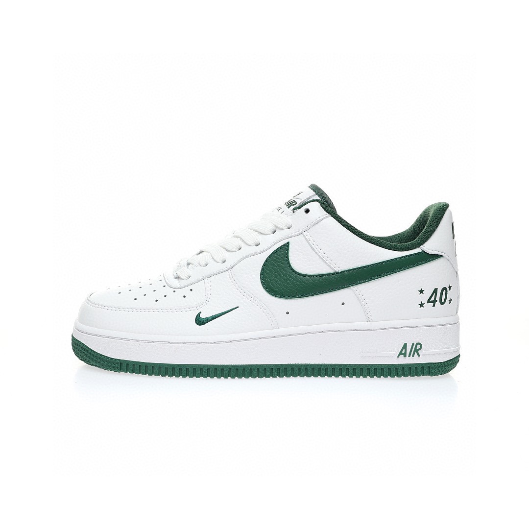 Nike Air Force 1 “40週年版白深綠小鉤”