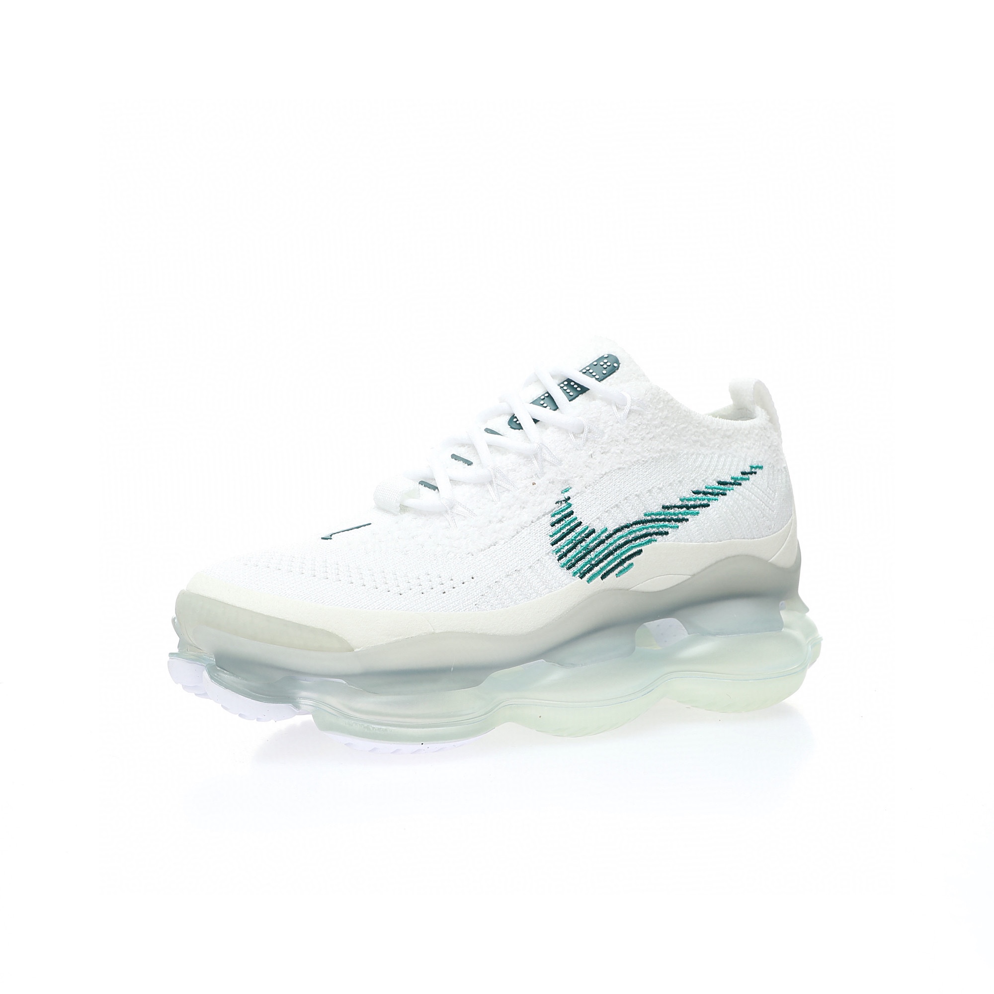 Nike Air Max Scorpion Flyknit SE"White/Green"針織白綠孔雀藍