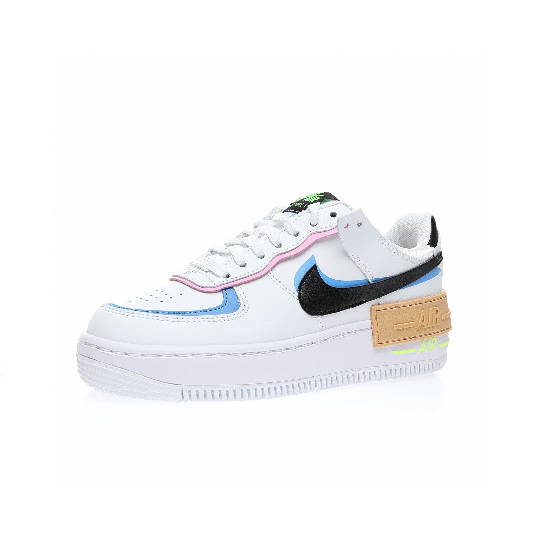 Air Force 1 「白黑北卡藍紫」