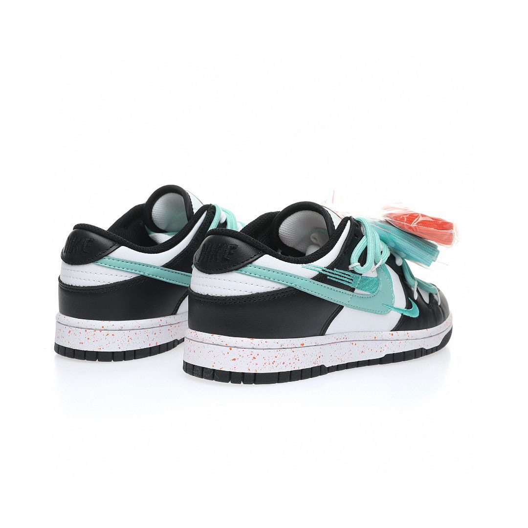 Dunk Low “黑白薄荷綠三鉤子”