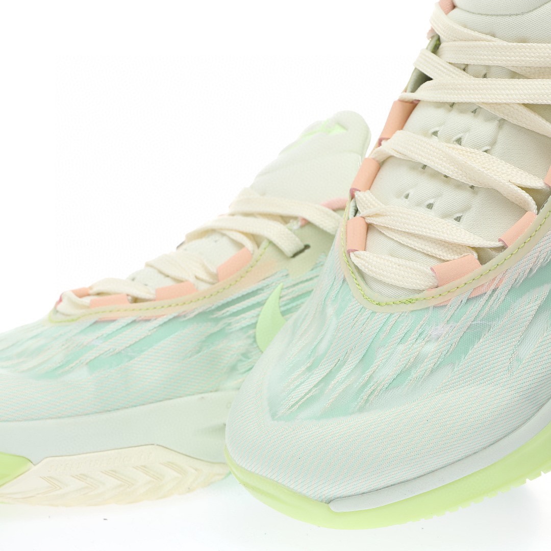 Nike Air Zoom GT Cut 2 EP"Barely Green"超跑級2代低幫休閒運動籃球鞋「淺綠橘黑」