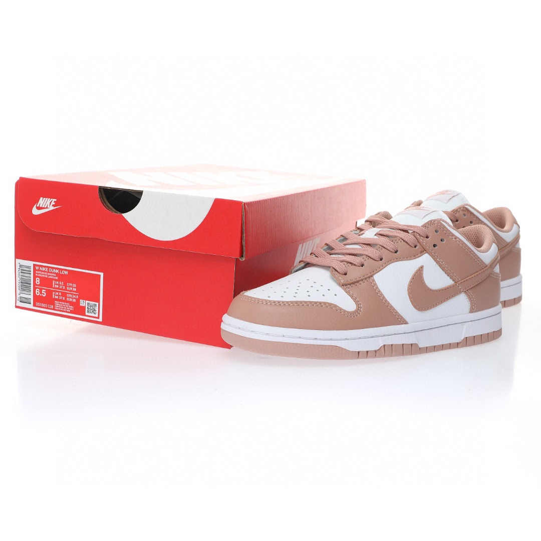Dunk Low “玫瑰粉白”
