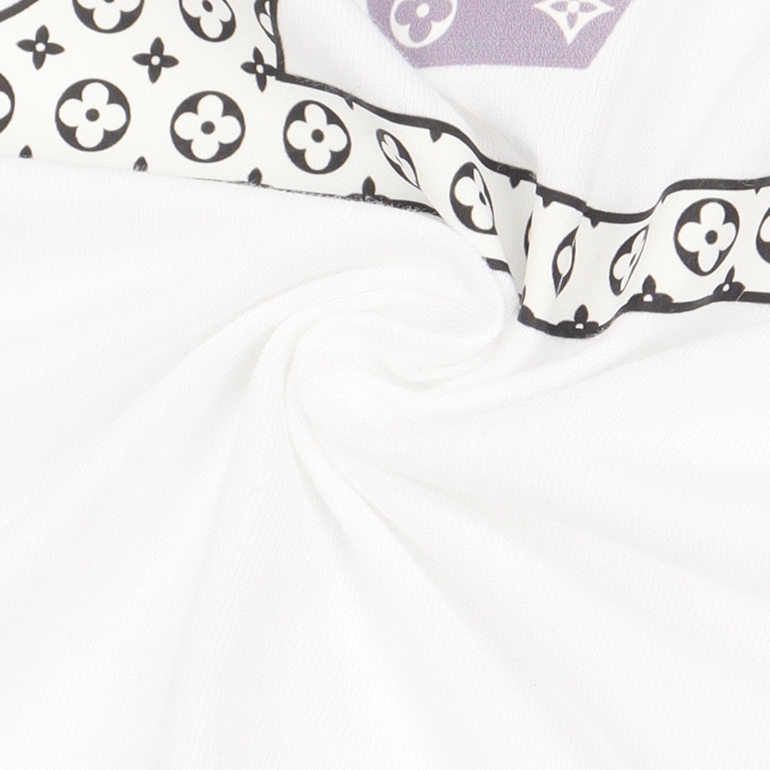 Louis Vuitton / LV路易威登卡通兔八哥印花字母T恤短袖