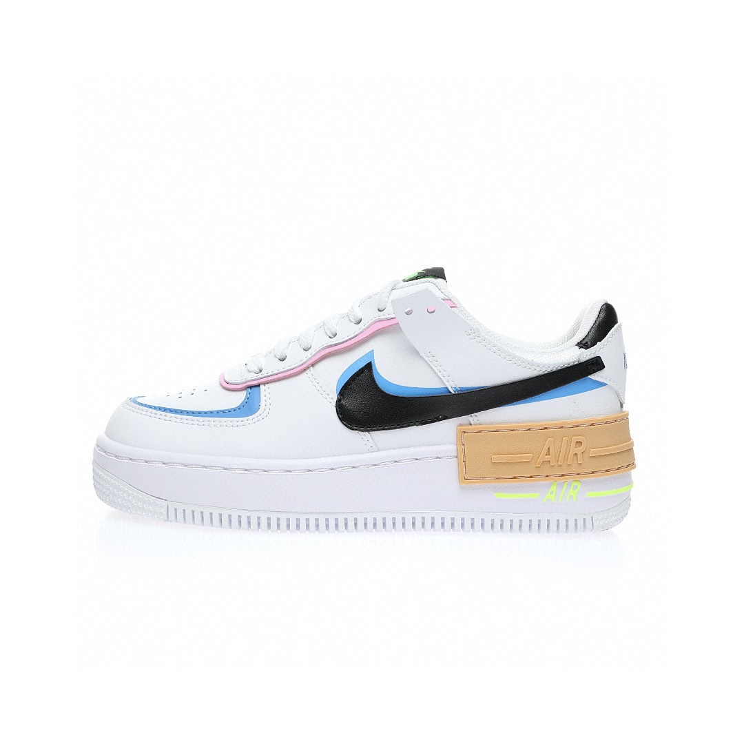 Air Force 1 「白黑北卡藍紫」