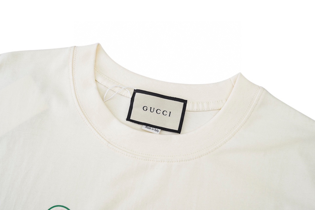 G9012 Gucci古馳 2023春夏新款 定制260g雙紗純棉面料