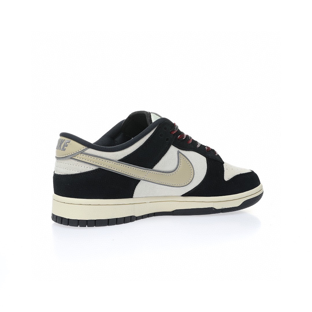 Dunk Low “翻毛黑骨白”