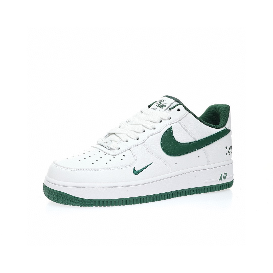 Nike Air Force 1 “40週年版白深綠小鉤”