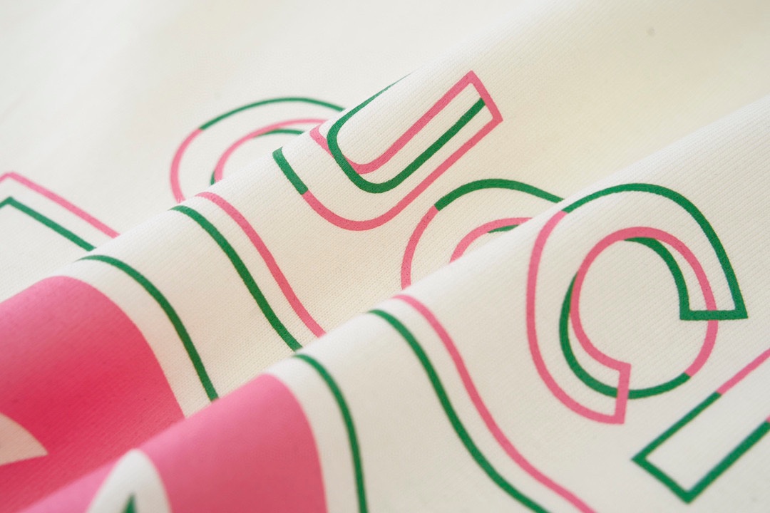 G9012 Gucci古馳 2023春夏新款 定制260g雙紗純棉面料